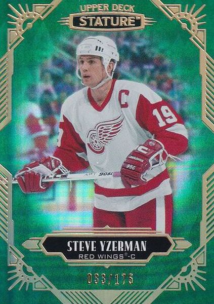 paralel karta STEVE YZERMAN 20-21 Stature Green /175